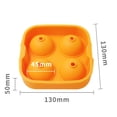 thumbnail image 5 of Joernso Ice Cube Maker Eco-friendly Low Temperature Resistant Silicone Ice Ball Cube Mold Tray for Home, 5 of 8