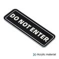 thumbnail image 3 of Unique Bargains Do Not Enter Sign 6'x2' Self Adhesive Door Information Sticker, 3 of 6