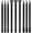 Black, variant on Crevice Cleaning Tool, 9 PCS Carbon Fiber Plastic Scraper Tool Car Detailing Brush Set Non-scratch Multi-purpose Scraper for Clean Small Narrow Spaces and Gaps, Remove Stickers Labels Oil Stains Dirt