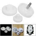 thumbnail image 4 of becaristey 3Pcs Plastic Meat Grinder Mincer Gear Replacement for Meat Grinders Type1, 4 of 9