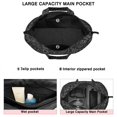 thumbnail image 3 of Math Equations Lab Tools Black Pattern Travel Tote Bags for Women Carry On,Large Weekender Bags for Women Travel,Multi Functional Duffle Bag for Work,Shopping,Sports, 3 of 5