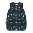 thumbnail image 1 of Fotbe Animal Footprints Mochila Casual con Estampado para Escuela, Viajes y Actividades al Aire Libre - Duradera, Ligera y Cómoda, 1 of 5