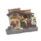 thumbnail image 3 of Belén navideño iluminado, estatua de resina de 29 x 14 x 24 cm, hecho a mano, ligero, con música. Adorno de escritorio., 3 of 7
