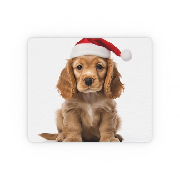 DistinctInk Mouse Pad - 1/4" Foam Rubber - Cocker Spaniel Puppy