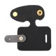 thumbnail image 1 of Protector de zapata de cambio de motocicleta de cuero universal fácil de instalar premium Negro S, 1 of 7