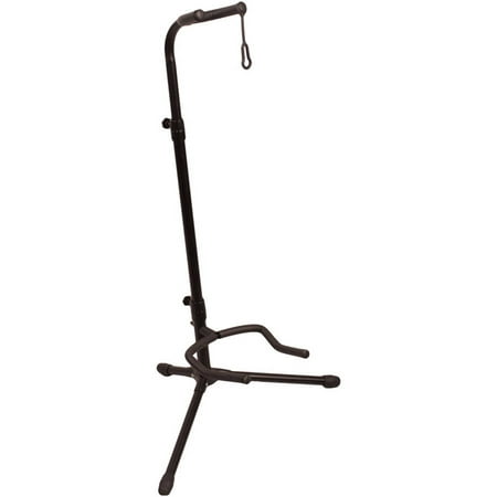 ChromaCast Upright Guitar Stand 2-Tier Adjustable, Extended Height - Fits Acoustic, Electric, Bass, and Extreme Body Shaped