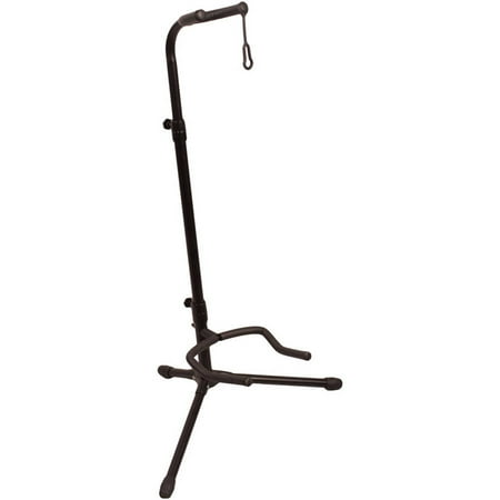 ChromaCast Upright Guitar Stand 2-Tier Adjustable, Extended Height - Fits Acoustic, Electric, Bass, and Extreme Body Shaped (Best 1x12 Guitar Cabinet For Metal)