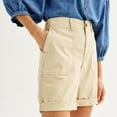 thumbnail image 3 of Women's Sonoma Goods For Life® Utility Bermuda Shorts Color: Nightlife Gray Size: MEDIUM, 3 of 4