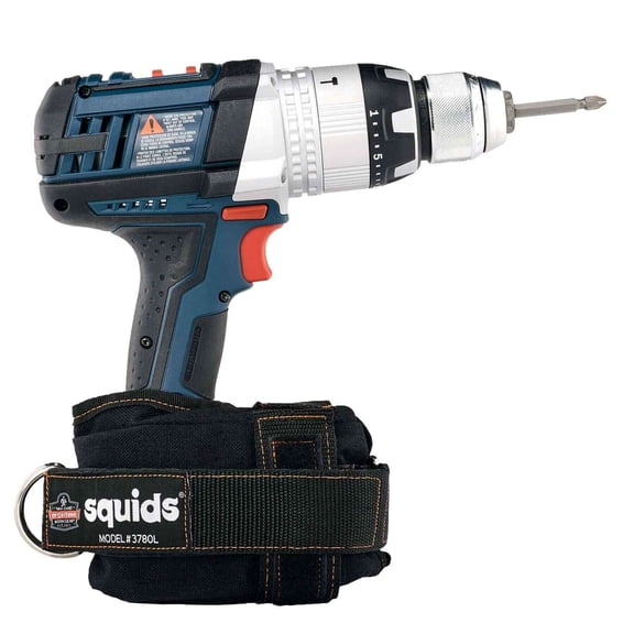 Ergodyne Squids® 3780 Power Tool Trap™, Black, L