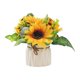 thumbnail image 1 of Flores artificiales, plantas verdes falsas, plantas en macetas, pequeñas decoraciones, decoración de la sala de estar del hogar, decoración del comedor, bonsái., 1 of 5