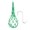 A, variant on Hanging Chicken Feeder Rope Poultry Fruit Vegetable Mesh Bag for Hens Large Birds Toys