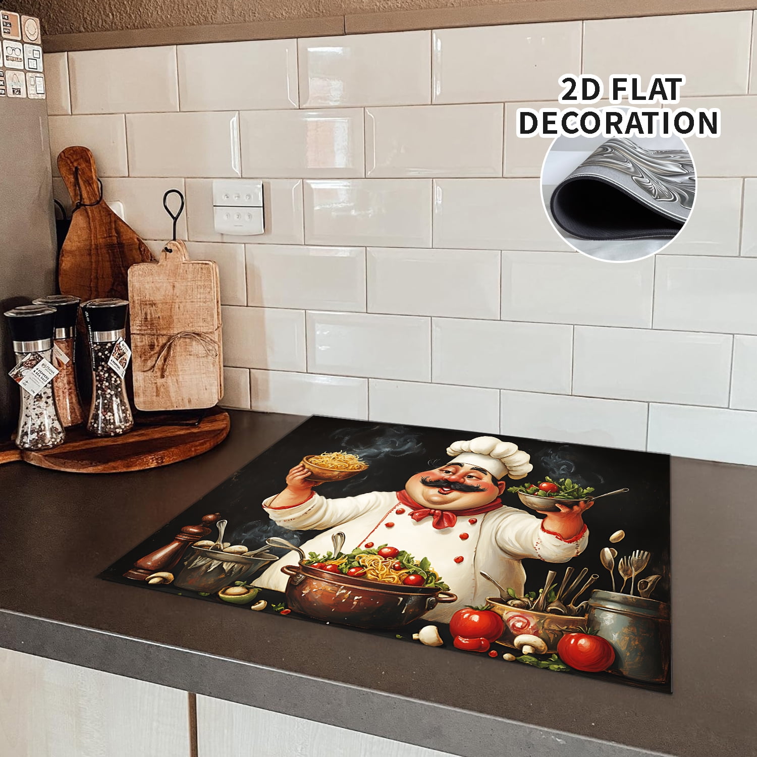 Stove Top Cover for Electric Stove 28 "x 20 ", Heat Resistant Glass Top Stove Cover Protector, Glass Cooktop Covers, Kitchen Flat Electric Stove Top Covers