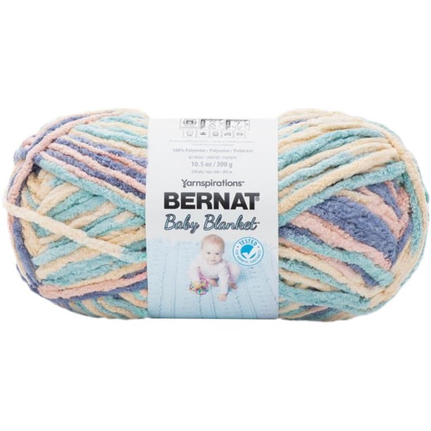 Spinrite 16110404789 Bernat Baby Blanket Big Ball Yarn, Mini