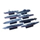 thumbnail image 2 of Portaaviones 4D de 8 piezas, modelo de juguete, Kits de construcción, artesanía sin terminar, Hobby, rompecabezas, vehículos, juguete para adultos, CUTICAT ensamblar tanque, 2 of 8