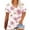 White 4, variant on FAHXNVB Women's Loose Fit Cotton T-Shirts Plus Size Retro Style Graphic Print V-Neck Short Sleeve Breathable Tees Tops Fashion Casual Comfy Shirts,XXXXXL,Black 1