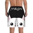 thumbnail image 3 of Naloa Cat Meow Men's Beach Shorts, Surfing shorts, Swim trunks, Quick Dry Swim Trunks for Surfing Beach Fun - XX-Large, 3 of 9