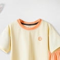 thumbnail image 6 of Toddler boys and girls easter summer short sets outfits cotton crewneck short sleeve playwear 2pc sets,cute,soft,lightweight,casual,outdoor Orange 11-12 Years, 6 of 7