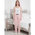 thumbnail image 2 of Set De 2 Conjunto Pijama Mujer Blusa Y Pantalón Dama Piyama Unitalla Pyjama, 2 of 5