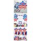thumbnail image 3 of July 4th American Independence Day Patriotic Balloon USA National Day 18-Inch Star-Shaped Aluminum Film Balloon, 3 of 5