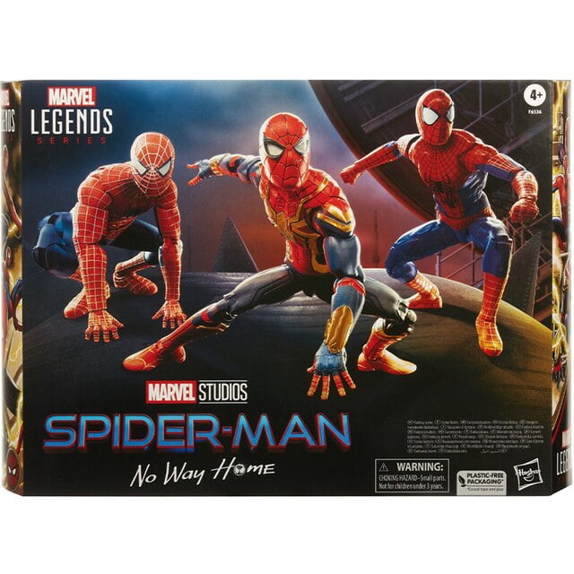 Marvel Legends Series Spider-Man: No Way Home 3-Pack 6-Inch(15cm) Action Figure Collectible Model Doll Toy Gift Original