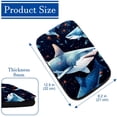 thumbnail image 4 of Shark 12.5x8.2 Inch Soft Comfortable Furry Printed Armrest Accessory Car Armrest Pad Mat, 4 of 6