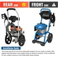 thumbnail image 4 of YAMATIC 7/8" Vertical Pressure Washer Pump, 3000 PSI @ 2.5 GPM, Replacement for GCV160, GCV190, Ryobi, Troy-Bilt, Homelite Power Washers, Rear Inlet/Outlet, 4 of 7