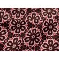 thumbnail image 5 of oneOone Viscose Jersey Maroon Fabric Florals Sewing Material Print Fabric By The Yard 60 Inch Wide, 5 of 7