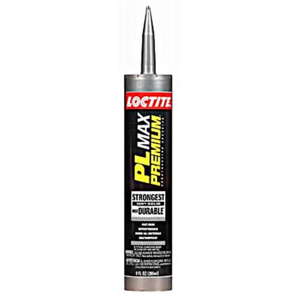 Henkel 2292244 9 oz Premium Construction Adhesive Gray Pack of 12
