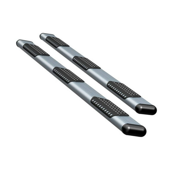 LUVERNE 583098-571439 O-Mega II 98-Inch Silver Aluminum Wheel to Wheel Side Steps, Select Ram 2500 Fits select: 2019-2020 RAM 2500 TRADESMAN