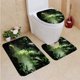 thumbnail image 1 of ABPHQTO Bosque pluvial simulado Juego de alfombras de baño de 3 piezas Alfombra de baño Alfombra de contorno y tapa de inodoro ABPHQTO Cont-CHAPPLE-12223, 1 of 2