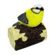 thumbnail image 2 of Estatua de pájaro, figura de pájaro de simulación, colección artesanal, adorno de pájaro LED pájaro amarillo solo, 2 of 9