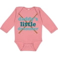 thumbnail image 3 of Inktastic Daddy's Little Drummer Boys or Girls Long Sleeve Baby Bodysuit, 3 of 5