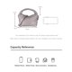 thumbnail image 1 of Bolsa Moda Mujer Tote Bag Designer Crossbody Tejidos a mano para viajes (Plata) Likrtyny Para Estrenar, 1 of 7