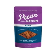Pecan Nation Maple Glazed Pecan Nut Pieces, 8 oz