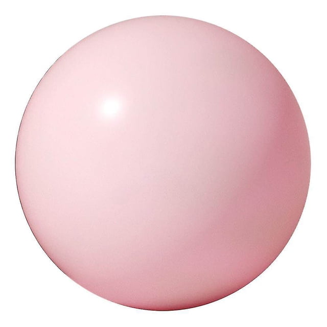 Small Exercise Ball Mini Yoga Ball, Core Ball Workout Ball For Stability Physical Therapy Fitness Colour: pink