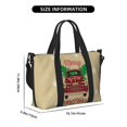 thumbnail image 2 of Travel Duffle Bag Christmas Vintage Red Truck Travel Tote Bags Carry on Luggage Waterproof Weekender Bags with Top Handle Adjustable Shoulde Strap for Travel Gym, 2 of 5