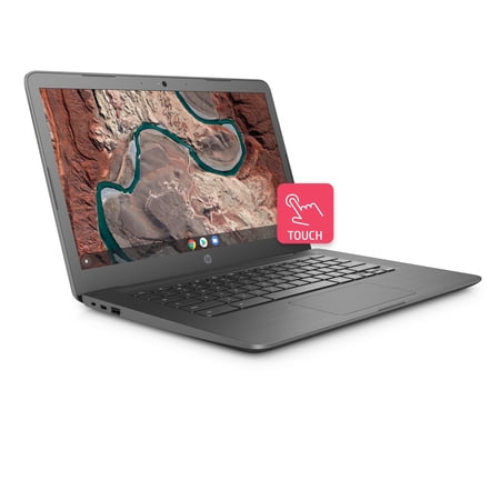 HP 14-db0060nr Chalkboard Gray Touch Chromebook, 14" HD, AMD A4-9120, UMA Graphics, 32GB