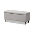 thumbnail image 1 of Allora Banc de Rangement en Beige Grisâtre, 1 of 8