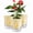Yellow, variant on Guman Network Technology 4.92 in x 5.51 in x 6.69 in Cylindrical Purple, White Resin Moroccan, Vintage Plant Pot with Tear-Resistant 3 Count