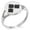 Silver, variant on Stainless Steel Saito II Samurai Crest Minimalist Oval Top Polished Statement Signet Ring