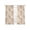 Beige, variant on Brown Fall Leaves Sheer Curtains 63 Inch Length 2 Panels Set, Vintage Farmhouse Leaf Plants Voile Window Treatment Rod Pocket Curtains Sheers Drapes for Bedroom/Living Room/Kitchen 52x"63"x2