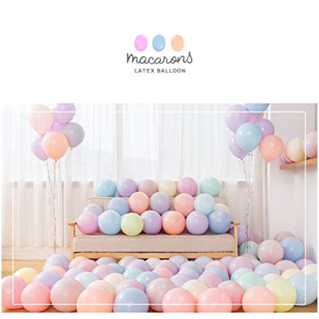 100PCS Macaron Candy Colored Pastel Latex Balloons 10/" Party Wedding Home Decor