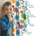 thumbnail image 3 of Blackout Kids Curtains,Colorful Dinosaurs Leaf White Pattern Childrens Insulated Curtains Set Of 2,Bedroom Essentials,Toddler Room Decor 42"x54", 3 of 5