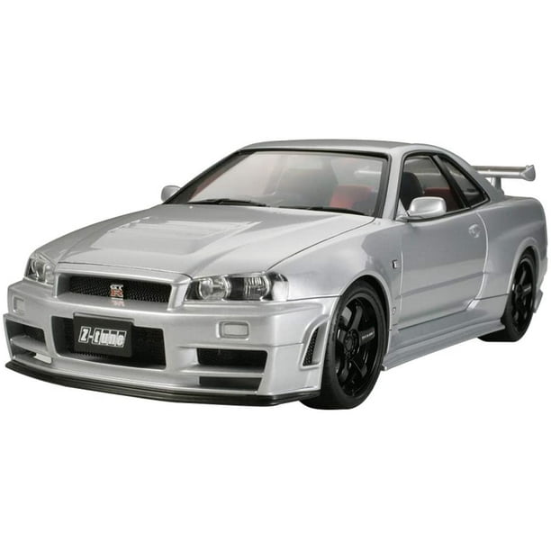 Nissan Skyline Gt R R34 Nismo Z Tune 1 24 Scale Model Kit 242 Walmart Com