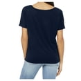 thumbnail image 2 of Yellow Rooster Women’s Short Sleeve Slouchy Female T-Shirts Midnight S, 2 of 6