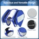 thumbnail image 4 of Bolsa de cuadro de bicicleta Unique Bargains, bolsa de pannier para bicicleta, bolsa impermeable para portabicicletas, bolsa delantera de cuadro de bicicleta, poliéster azul, 4 of 6