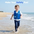 thumbnail image 3 of Gogokids Kids Swim Vest Life Jacket,Toddler Learn to Swim Floatation Jackets Training Vest,Swimming Aids Jacket,Ideal for Swimming Learning, 3 of 10