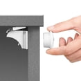thumbnail image 1 of Cerraduras de Seguridad LIUXGMXG a Prueba de Niños para Gabinetes Color Blanco 4 Cerraduras 1 Llave, 1 of 4