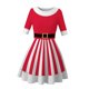 thumbnail image 2 of Disfraz de Navidad Strade Fareast Limited vestido rojo para mujeres y Niñas S, 2 of 8