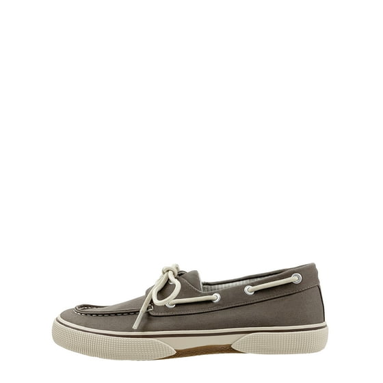 Men's Classic Canvas Boat Shoe with Memory Foam